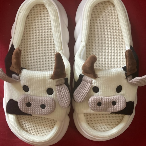 CTD Shoes - Cow Slippers